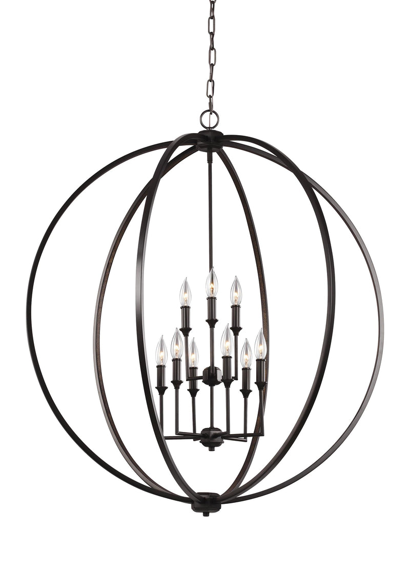 media image for Corinne Collection 9 - Light Chandelier by Feiss 221