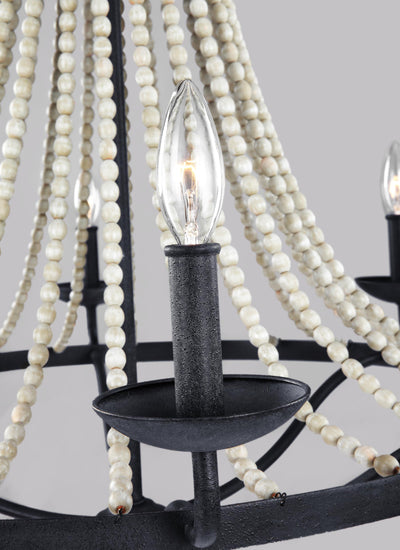 product image for Nori Collection 6 - Light Chandelier by Feiss 50