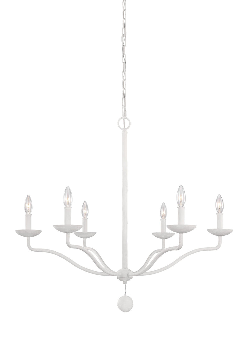media image for Annie Collection 6 - Light Chandelier by Feiss 22