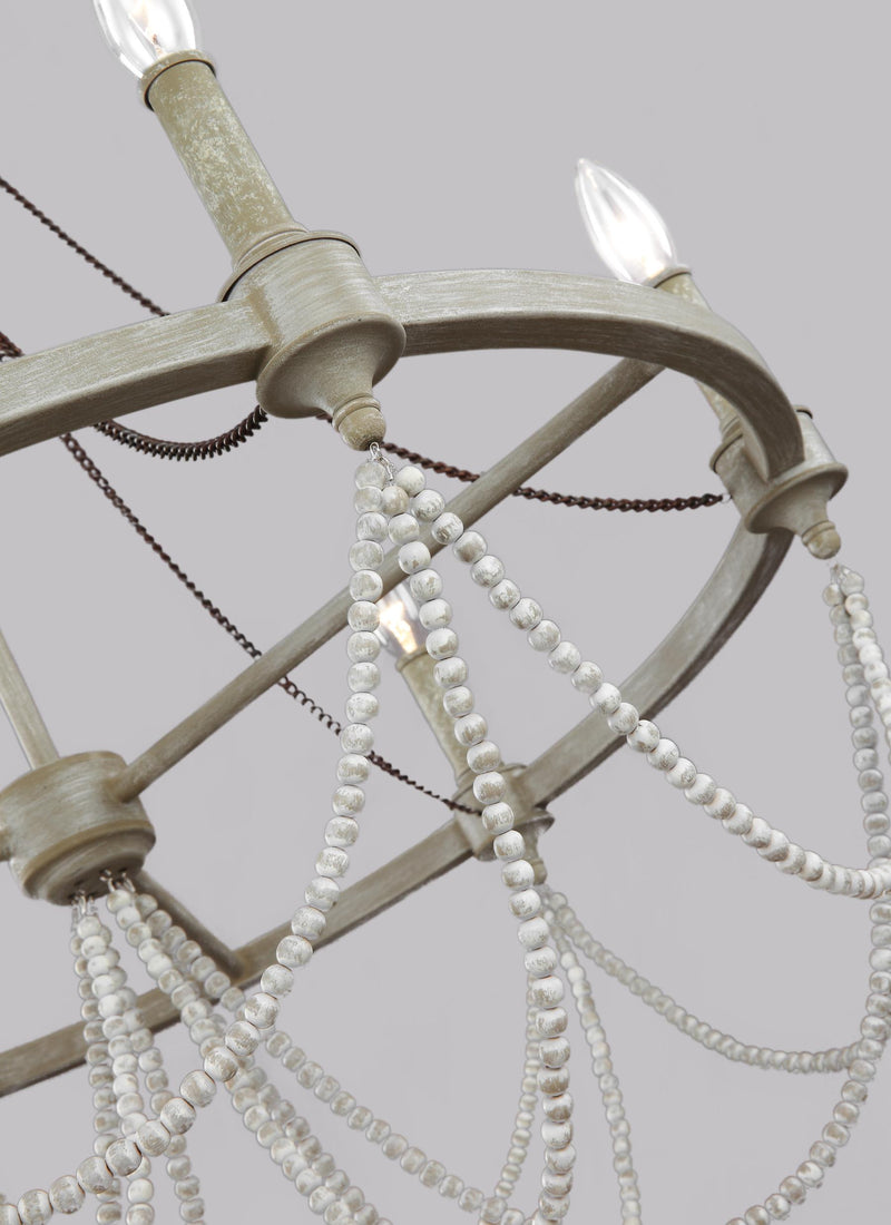 media image for Beverly Collection 8-Light Chandelier by Feiss 284
