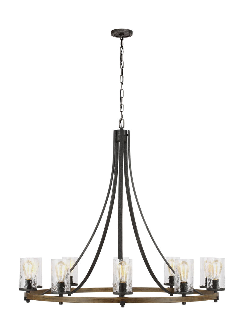 media image for Angelo Collection 10 - Light Chandelier by Feiss 292