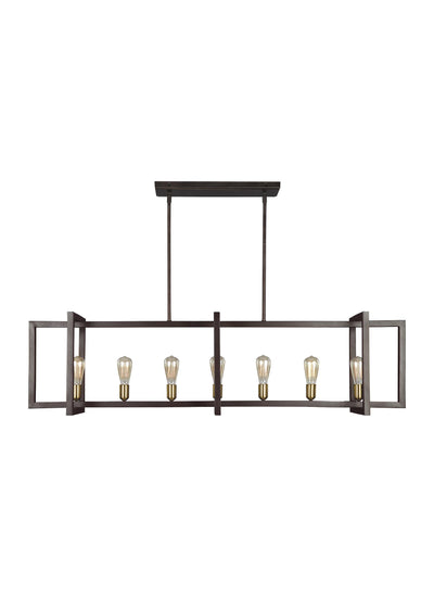 product image of Finnegan Collection 7 - Light Island Chandelier by Feiss 577