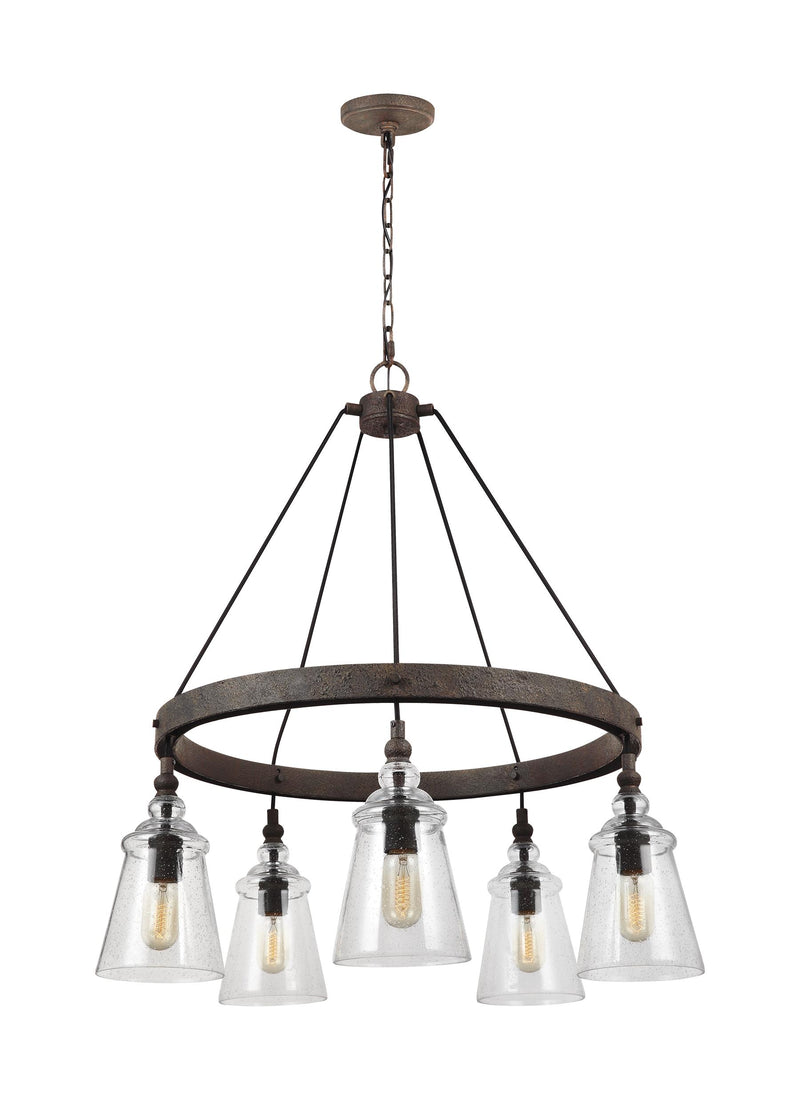 media image for Loras Collection 5 - Light Chandelier by Feiss 245