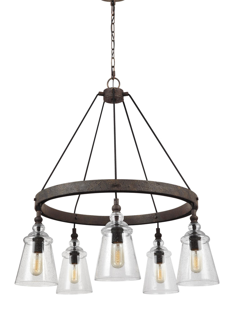 media image for Loras Collection 5 - Light Chandelier by Feiss 239