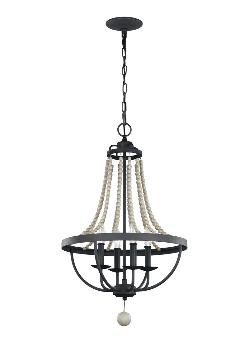 media image for Nori Collection 4 - Light Chandelier by Feiss 219