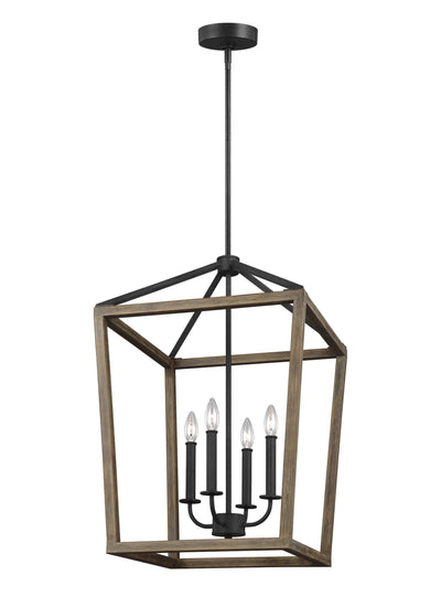 product image for gannet medium chandelier by feiss 1 11