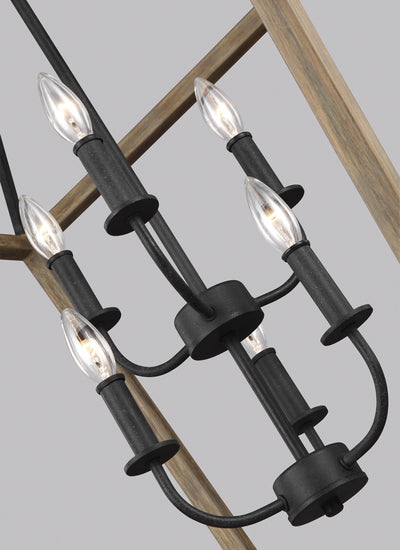 product image for Gannet Collection 6 - Light Chandelier by Feiss 94