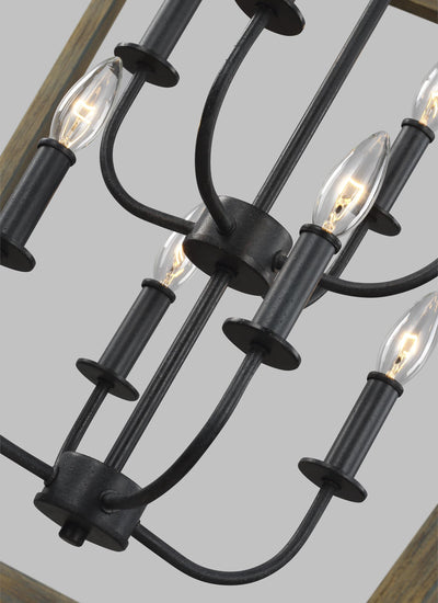 product image for Gannet Collection 8 - Light Chandelier by Feiss 46