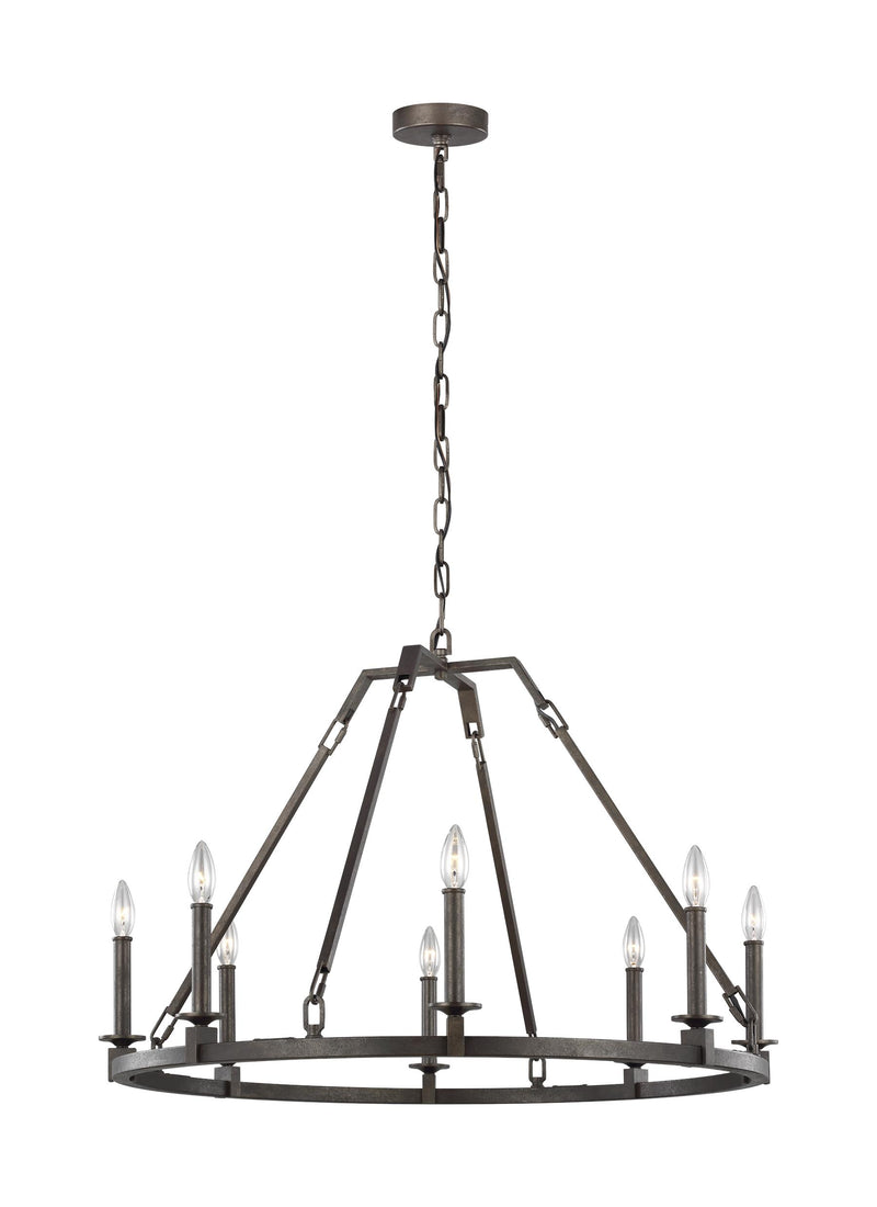media image for Landen Collection 8 - Light Chandelier by Feiss 281