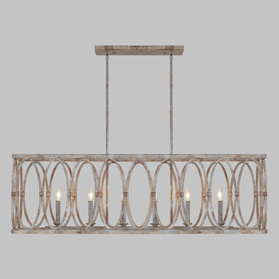 product image for Patrice Collection 6 - Light Linear Chandelier by  Feiss 27