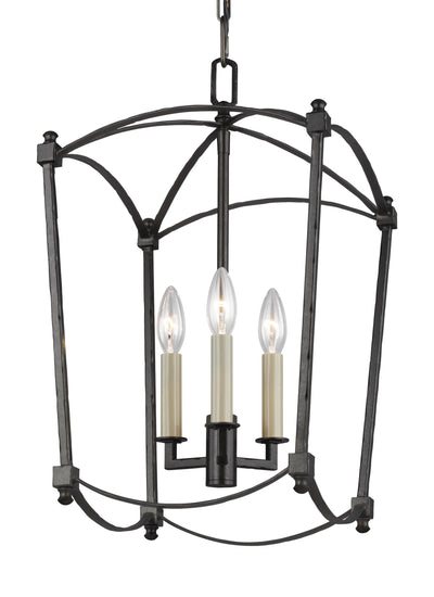product image for Thayer Collection 3-Light Chandelier by Feiss 77