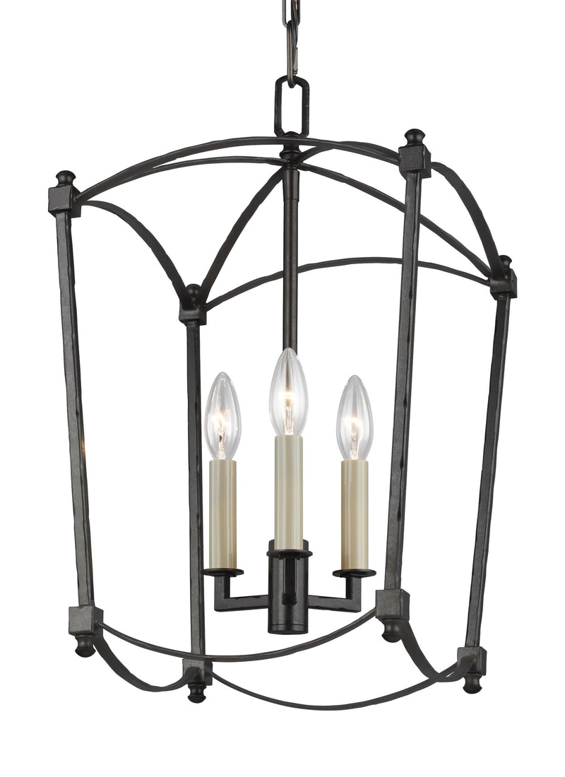 media image for Thayer Collection 3-Light Chandelier by Feiss 246