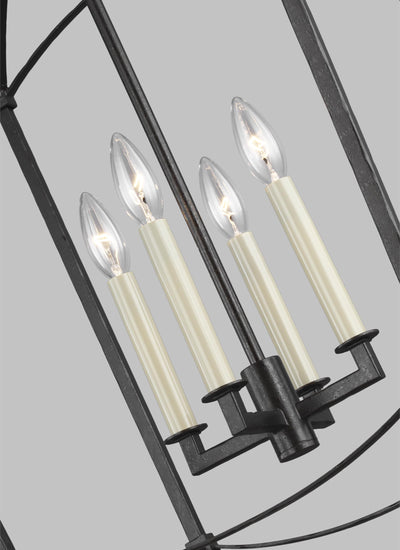 product image for Thayer Collection 4-Light Chandelier by Feiss 13