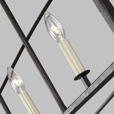 product image for Thayer Collection 5 - Light Linear Chandelier by  Feiss 60