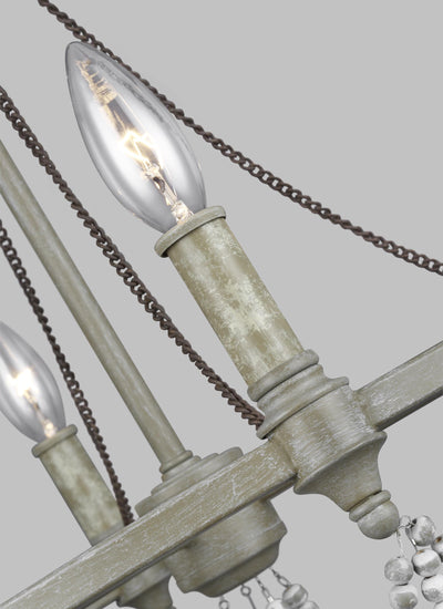 product image for Beverly Collection 4-Light Chandelier by Feiss 95