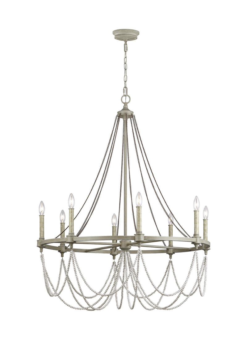media image for Beverly Collection 8-Light Chandelier by Feiss 271