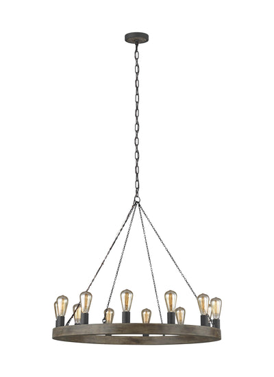 product image for Avenir Collection 12-Light Chandelier by Feiss 6