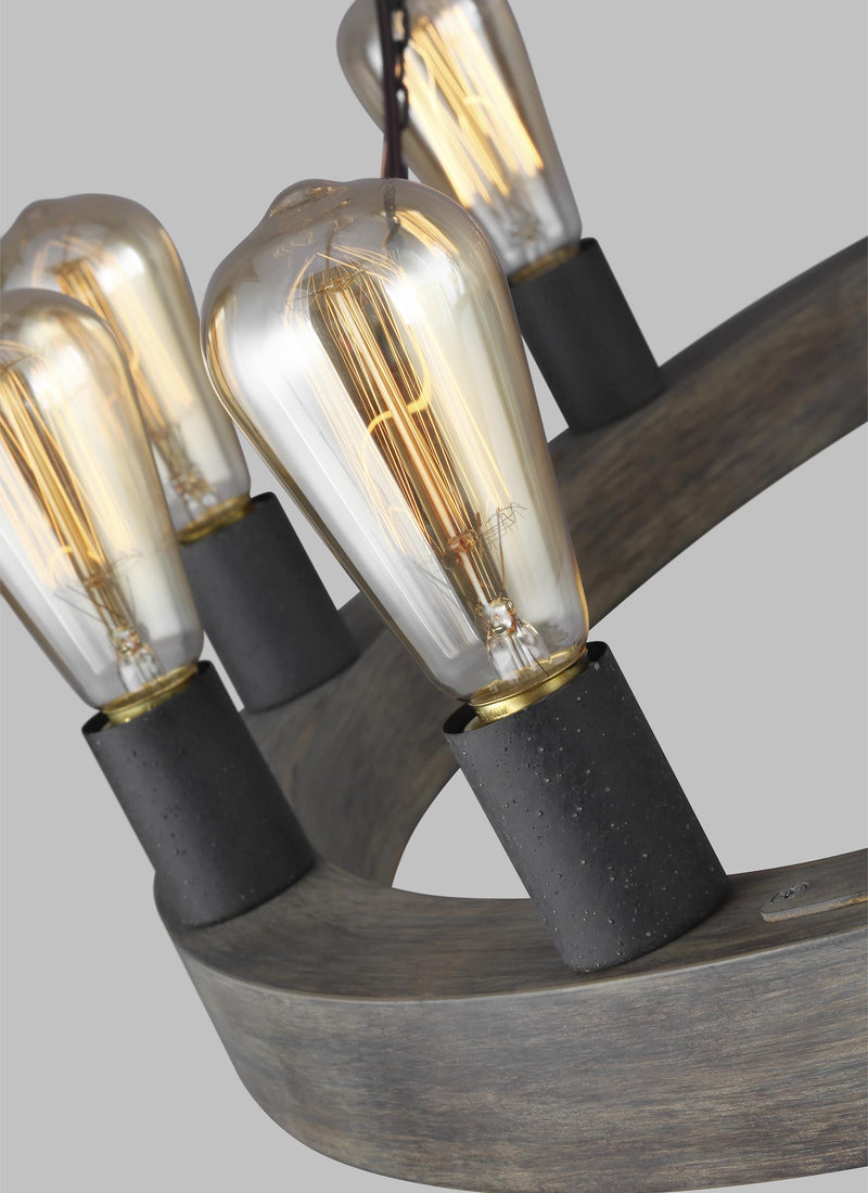 media image for Avenir Collection 12-Light Chandelier by Feiss 261