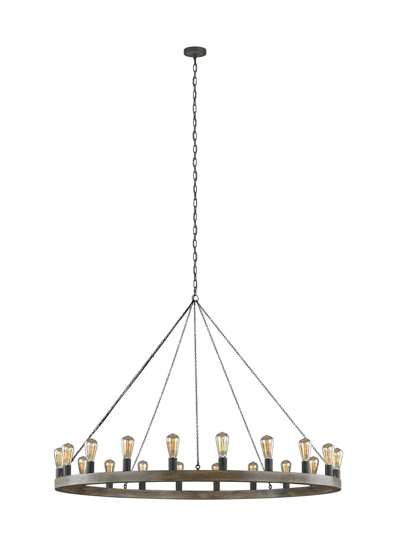 media image for Avenir Collection 20-Light Chandelier by Feiss 257