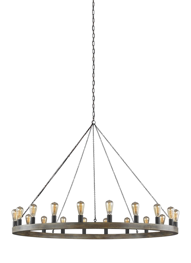media image for Avenir Collection 20-Light Chandelier by Feiss 258