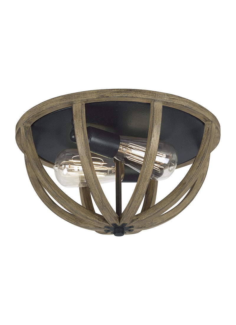 media image for Allier Collection 2 - Light Flushmount by Feiss 257