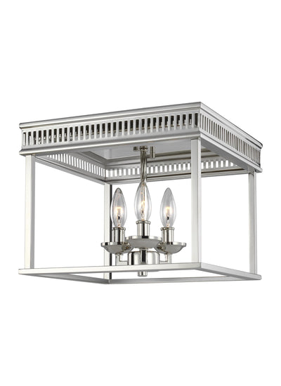 product image for Woodruff Collection 3 - Light Flush Mount by Feiss 98