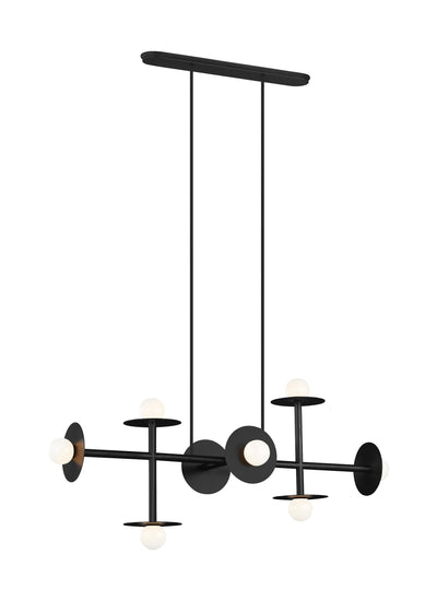 product image for Nodes Abstract Linear Chandelier by Kelly by Kelly Wearstler 71