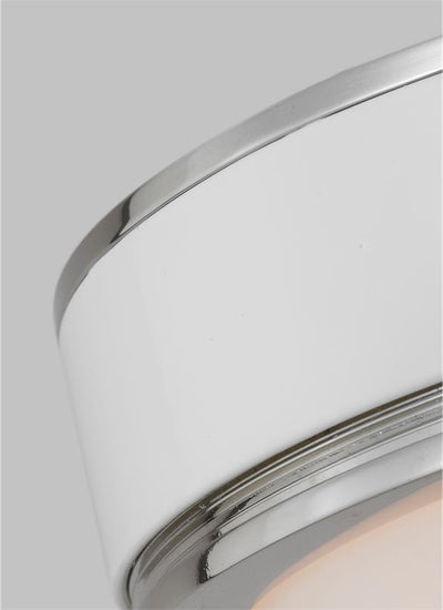 product image for monroe led flush mount by kate spade ksf1061bbsgw 3 75