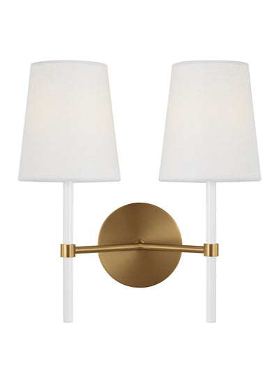 product image for monroe double sconce by kate spade ksw1102bbsgw 1 4