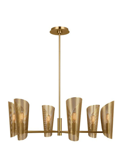 product image of plivot 6 light chandelier by christiane lemieux lxc1056bbs 1 581