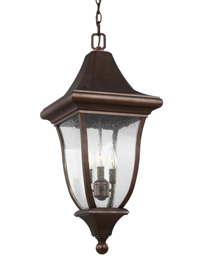 media image for Oakmont Collection 3 - Light Outdoor Pendant Lantern by Feiss 261