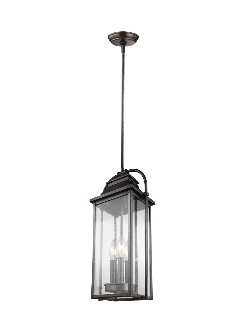 media image for Wellsworth Collection 3 - Light Outdoor Pendant Lantern by Feiss 248