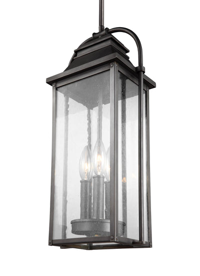 product image for Wellsworth Collection 3 - Light Outdoor Pendant Lantern by Feiss 24