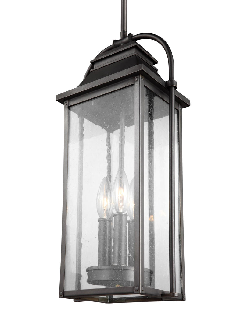 media image for Wellsworth Collection 3 - Light Outdoor Pendant Lantern by Feiss 285