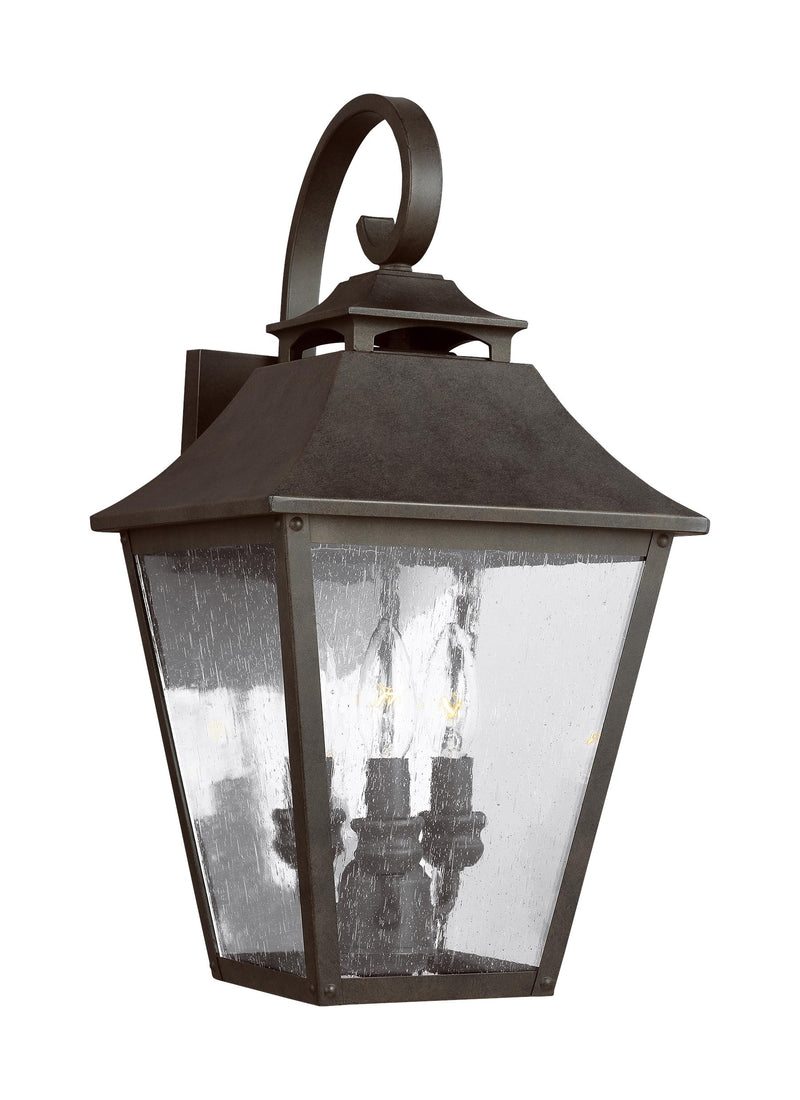 media image for Galena Collection 3 - Light Wall Lantern by Feiss 256