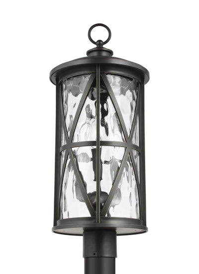 product image of Millbrooke Collection 3 - Light Outdoor Post Lantern by Feiss 543