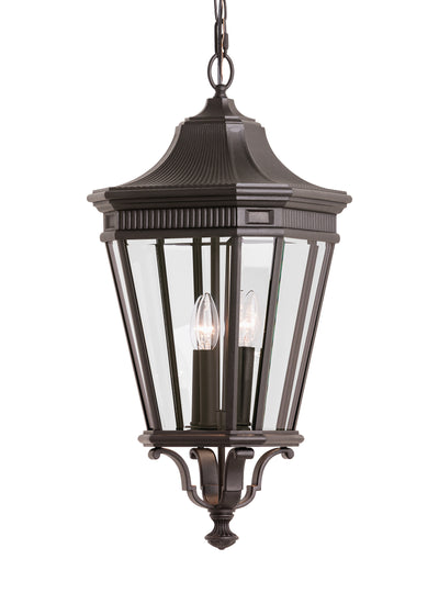 product image for Cotswold Lane Collection 3 - Light Outdoor Pendant by Feiss 4