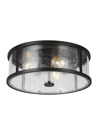 product image for Dakota Collection 3 - Light Flush Mount by Feiss 4