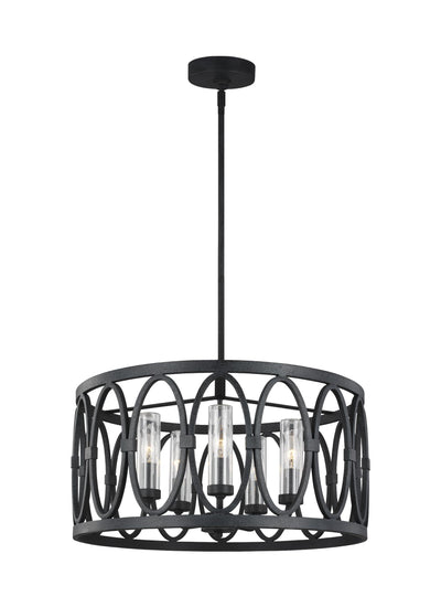 product image for Patrice Collection 5 - Light Chandelier by Feiss 97