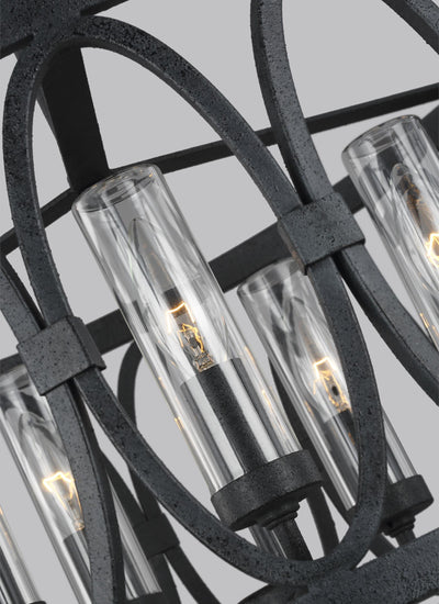 product image for Patrice Collection 5 - Light Chandelier by Feiss 9