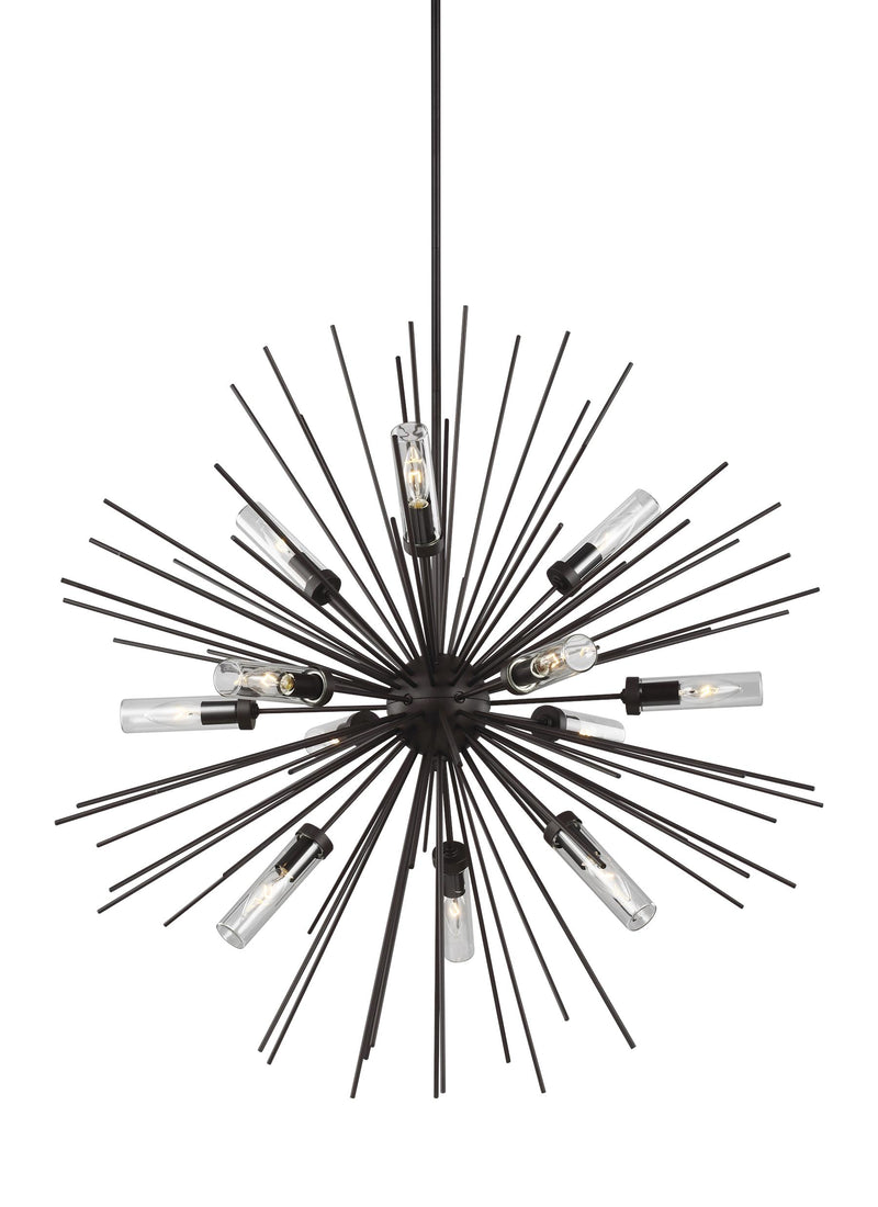 media image for Hilo Collection 12 - Light Outdoor Chandelier by Feiss 273