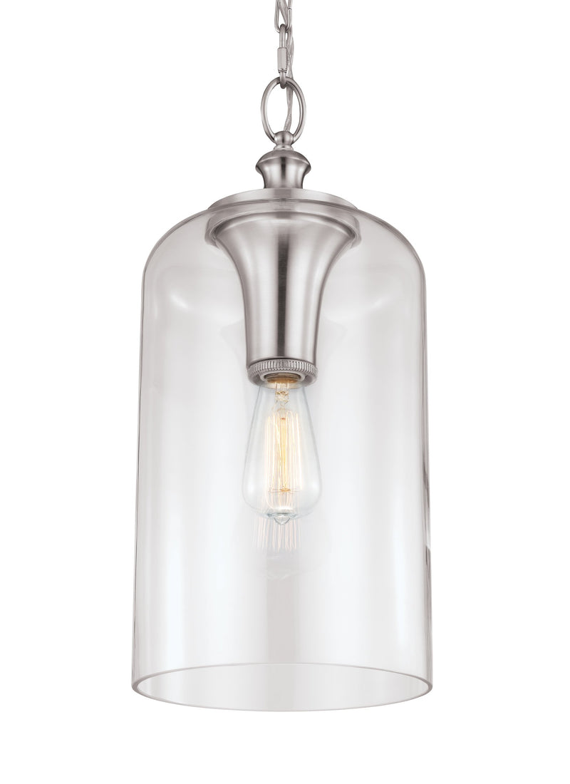 media image for Hounslow Clear Glass Pendant by Feiss 259