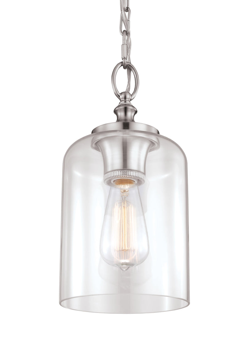 media image for Hounslow Clear Glass Mini Pendant by Feiss 23