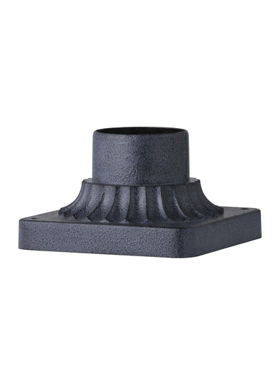 product image of Outdoor Pier Mounts Collection Pier Mount Base - Dark Weathered Zinc by Feiss 587