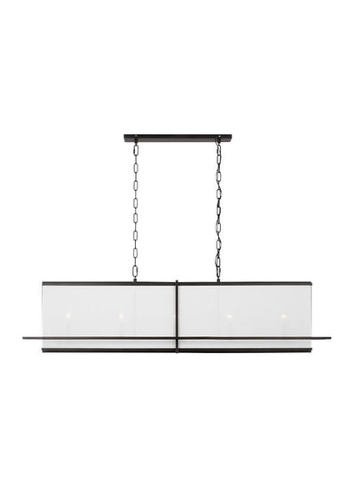 product image for dresden 5 light linear chandelier by thom filicia tfc1025ai 1 99