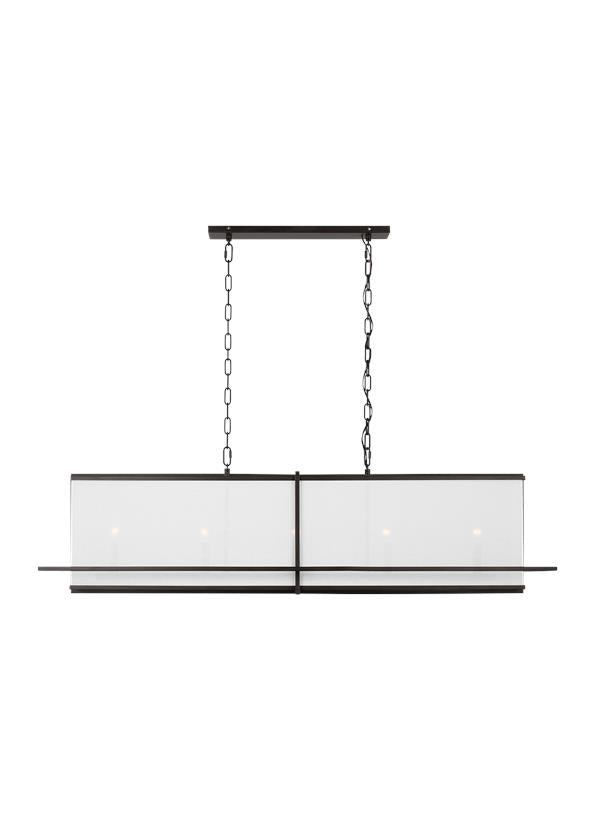 media image for dresden 5 light linear chandelier by thom filicia tfc1025ai 1 263
