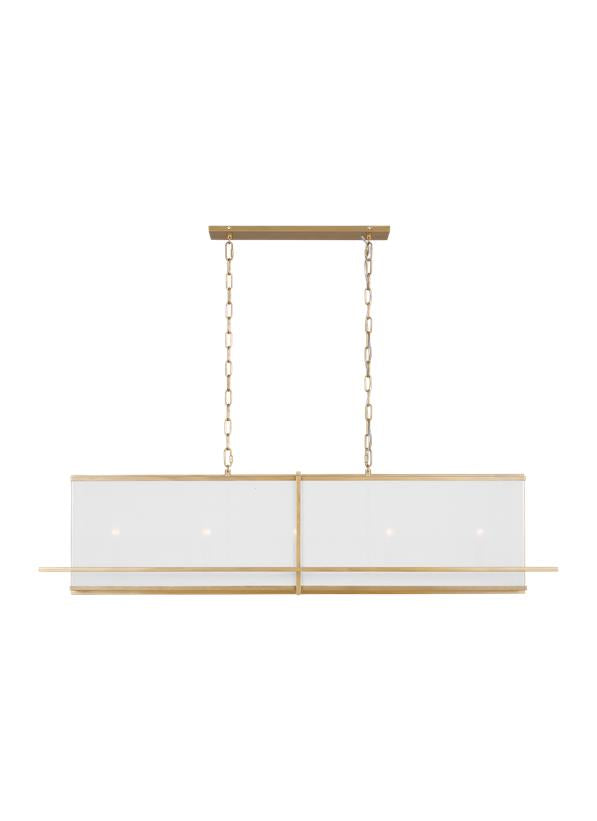 media image for dresden 5 light linear chandelier by thom filicia tfc1025ai 2 275