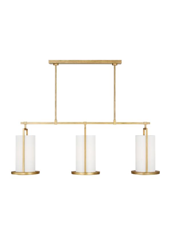 media image for sherwood 3 light linear chandelier by thom filicia tfc1053ai 2 236