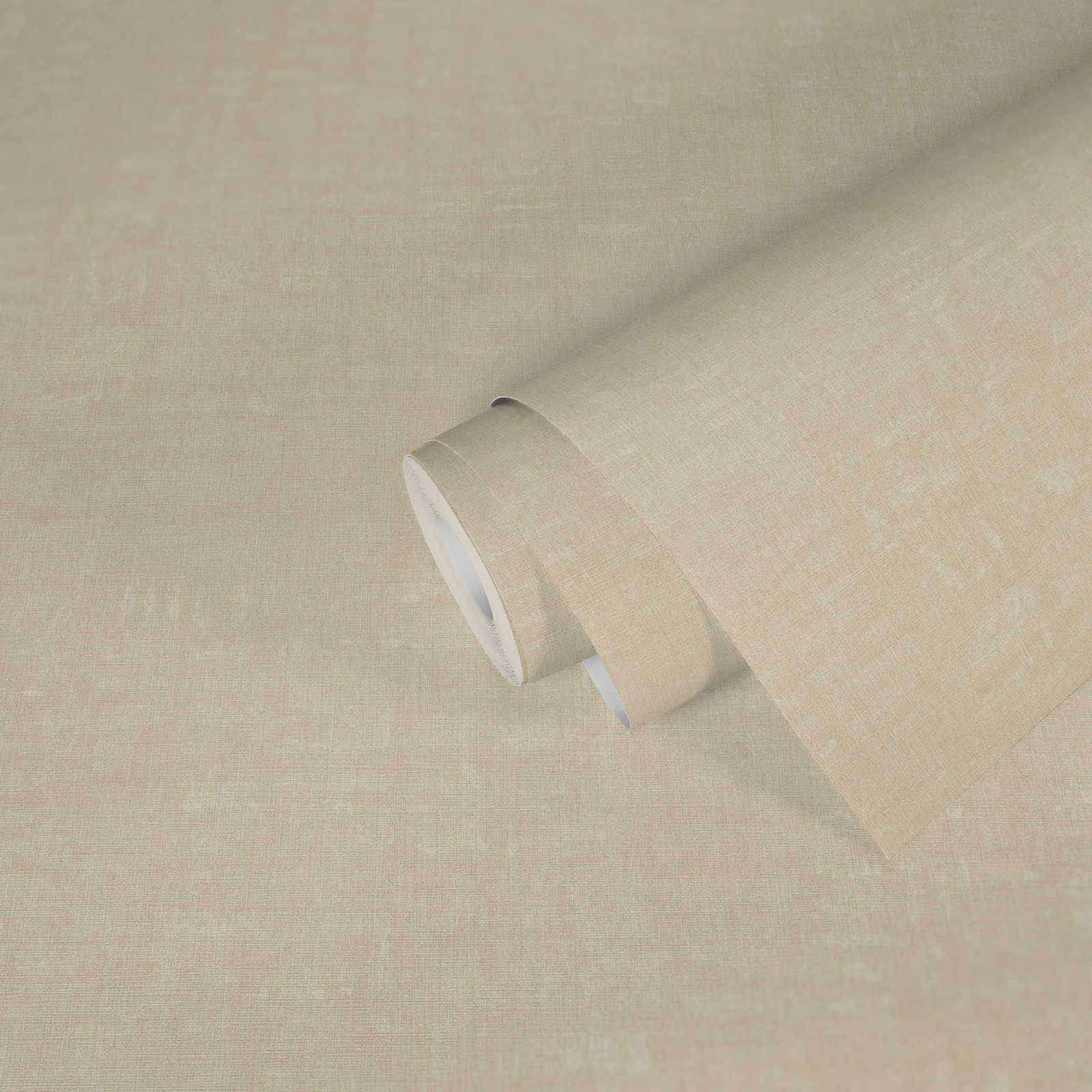 Shop Linen Effect Textured Wallpaper in Cream Burke Decor