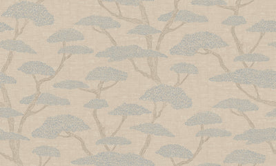 product image for Chinoiserie Tree Motif Wallpaper in Beige/Blue 70